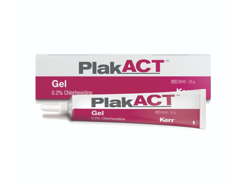 Kerr PlakACT - Gel dezinfectant pentru cavitatea bucala cu clorhexidina