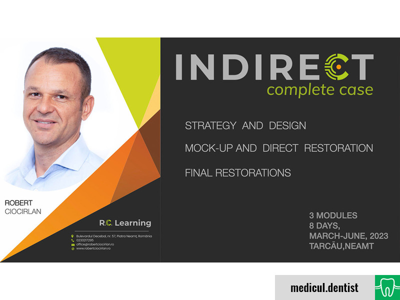 INDIRECT Complete Case - 3 module (Tarcau, 30 Martie 2023 - 3 Iunie 2023)