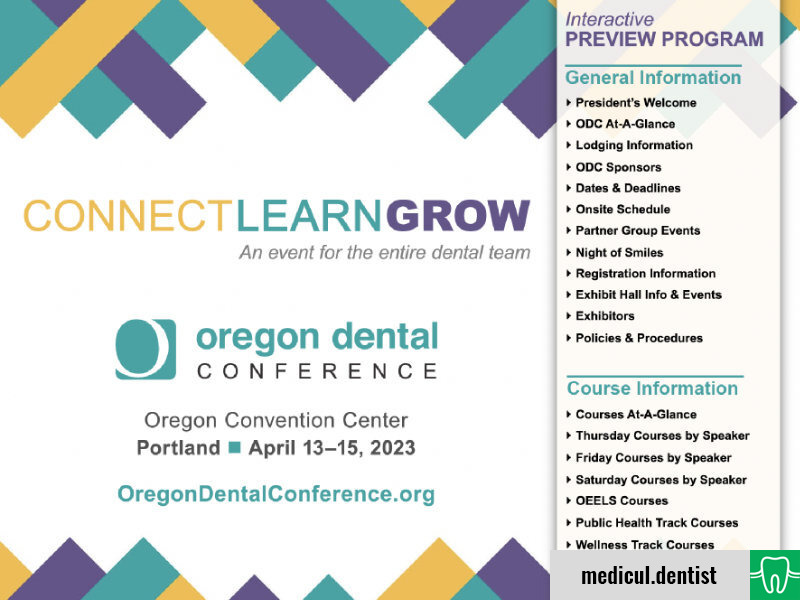 Oregon Dental Conference (Portland, 13-15 April 2023)