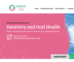 International Conference on Dentistry and Oral Health (Rome, 19-20 June 2023)