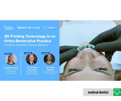 3D Printing Technology in an Ortho-Restorative Practice (Webinar, On-demand)