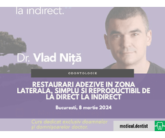 Restaurari adezive in zona laterala, simplu si reproductibil ... (Bucuresti, 8 martie 2024)