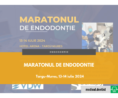 Maratonul de endodontie (Targu-Mures, 13-14 iulie 2024)
