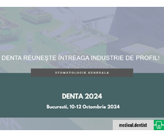 Denta 2024 (Bucuresti, 10-12 octombrie 2024)